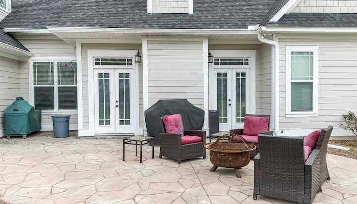 Create a Beautiful Stamped Concrete Patio in St. Charles, Missouri area!